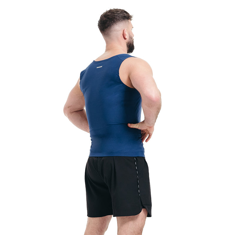 RDX M1 Men Sweat Vest Without Zipper REACH OEKO TEX 100 Certified#color_blue