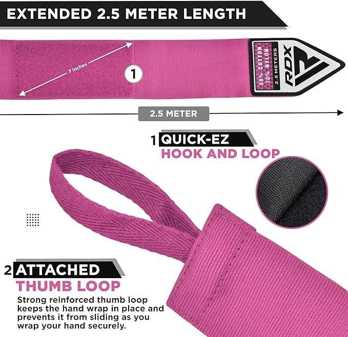 HAND WRAPS 2.5 kids#color_pink
