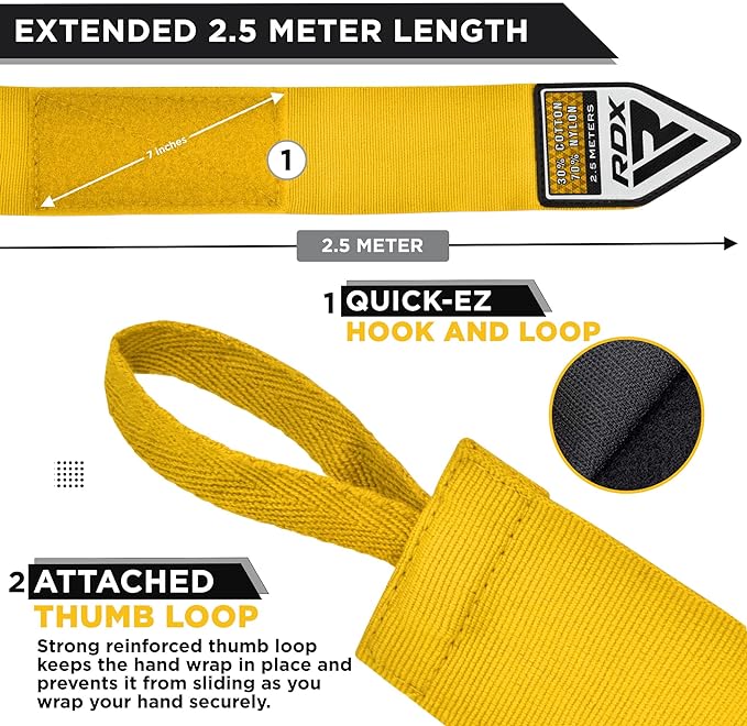 HAND WRAPS 2.5 kids#color_yellow