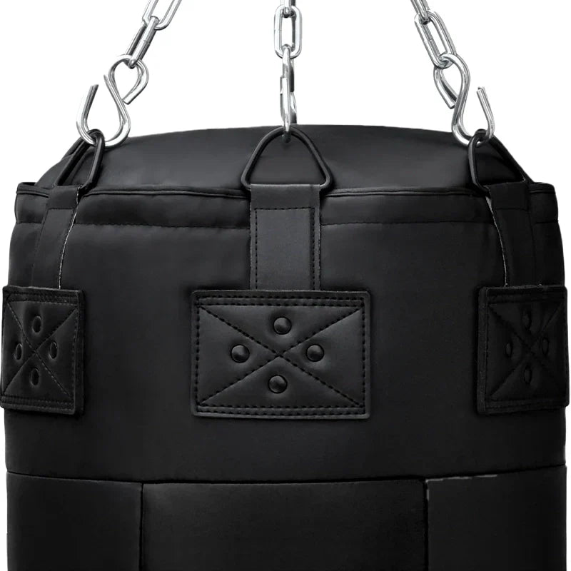 3PC PUNCH BAG ANGLE FULL BLACK