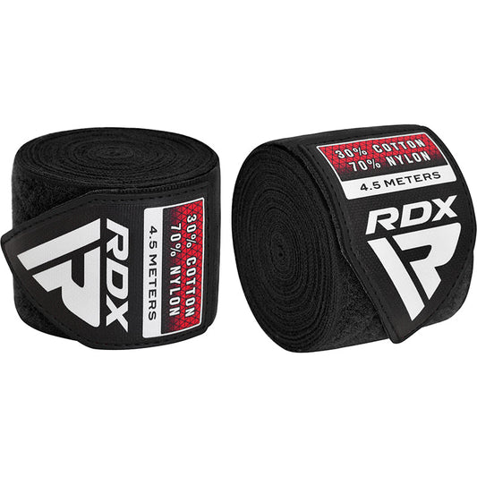 RDX WX Professional Boxing Hand Wraps#color_black
