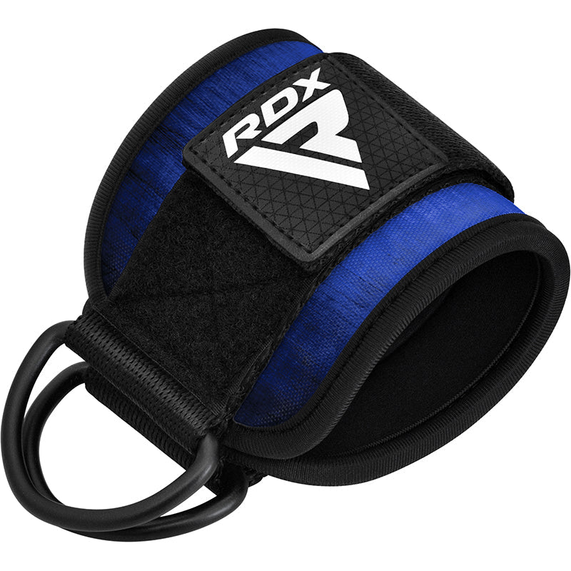RDX A4 Ankle Straps For Gym Cable Machine#color_blue