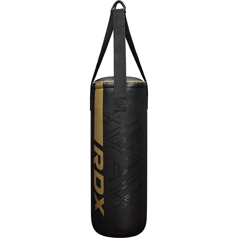 RDX F6 2FT 3-IN-1 KARA Kids Punch Bag & 6OZ Gloves-Black-Filled-6oz#color_golden