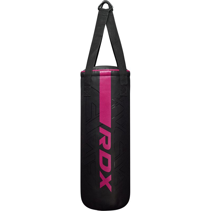 RDX F6 2FT 3-IN-1 KARA Kids Punch Bag & 6OZ Gloves-Black-Filled-6oz#color_pink