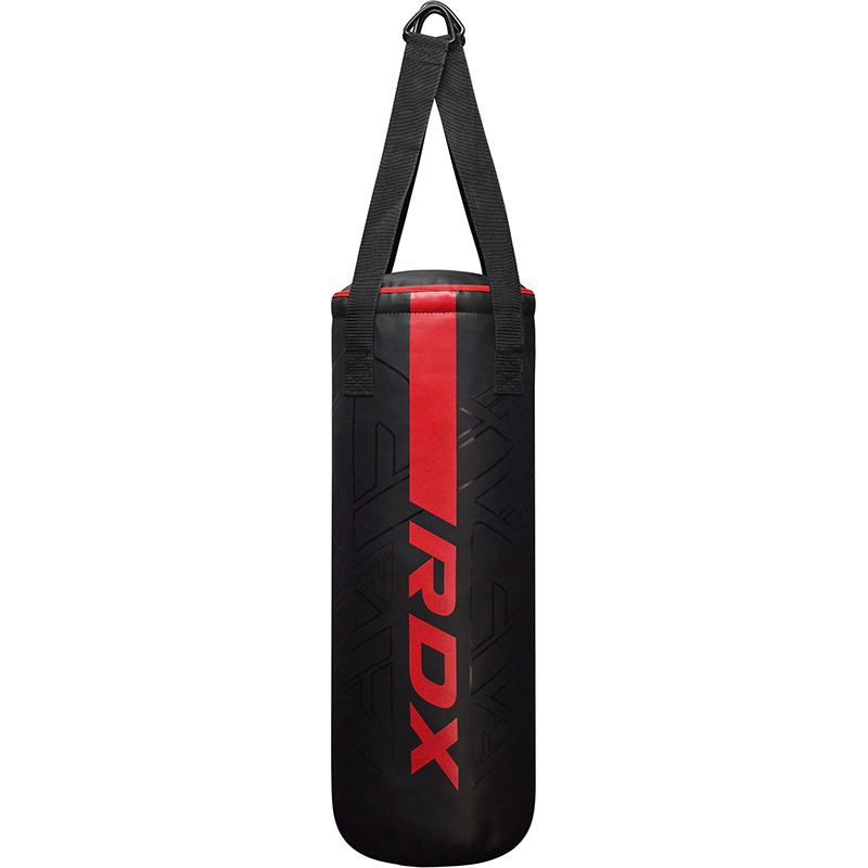 RDX F6 2FT 3-IN-1 KARA Kids Punch Bag & 6OZ Gloves-Black-Filled-6oz#color_red