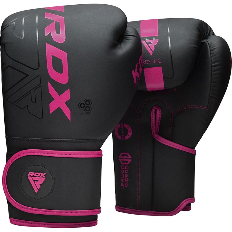 RDX F6 2FT 3-IN-1 KARA Kids Punch Bag & 6OZ Gloves-Black-Filled-6oz#color_pink