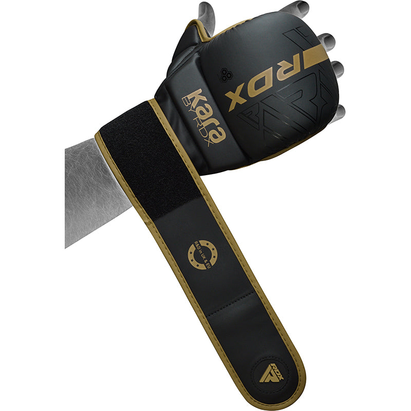 RDX F6 KARA MMA Sparring Gloves#color_golden