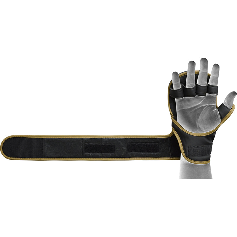 RDX F6 KARA MMA Sparring Gloves#color_golden