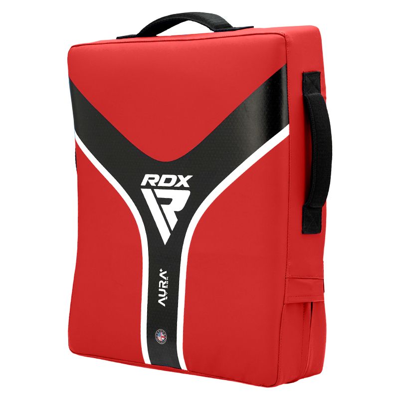 POWERFUL, SECURE, & PRECISE KICKS WITH T-17 KICK SHIELD#color_redblack