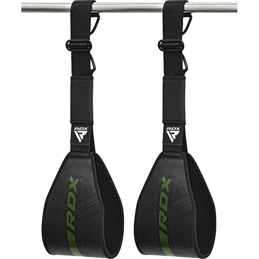 RDX F6 KARA Gym Workout Abs Straps#color_army-green
