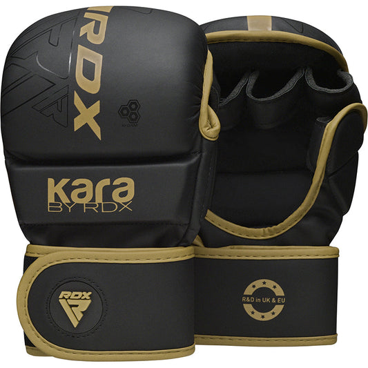 RDX F6 KARA MMA Sparring Gloves#color_golden