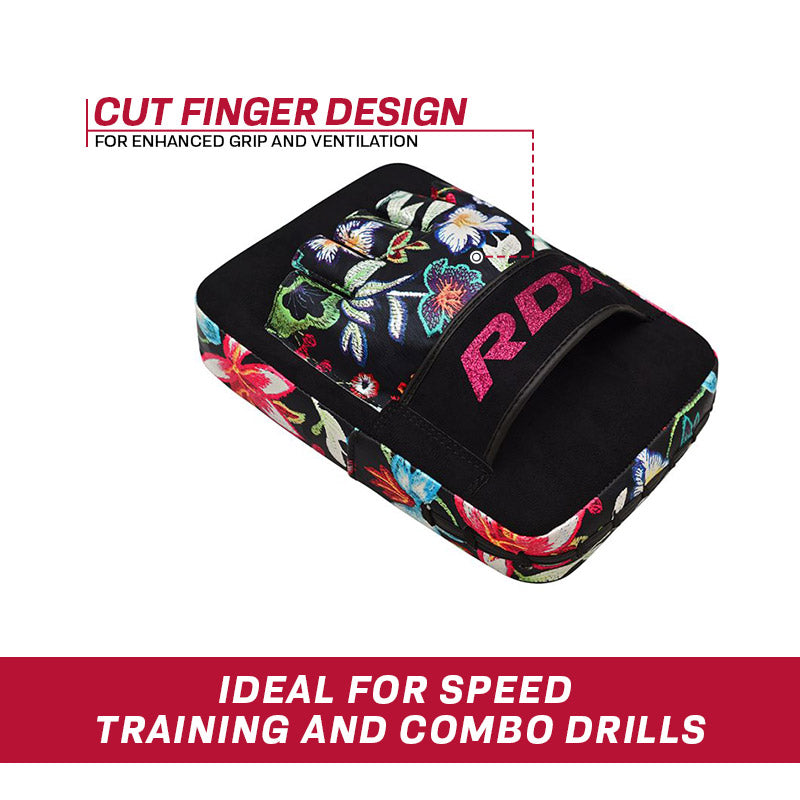 RDX FL3 Patas De Urso Boxe Preto Couro vegano