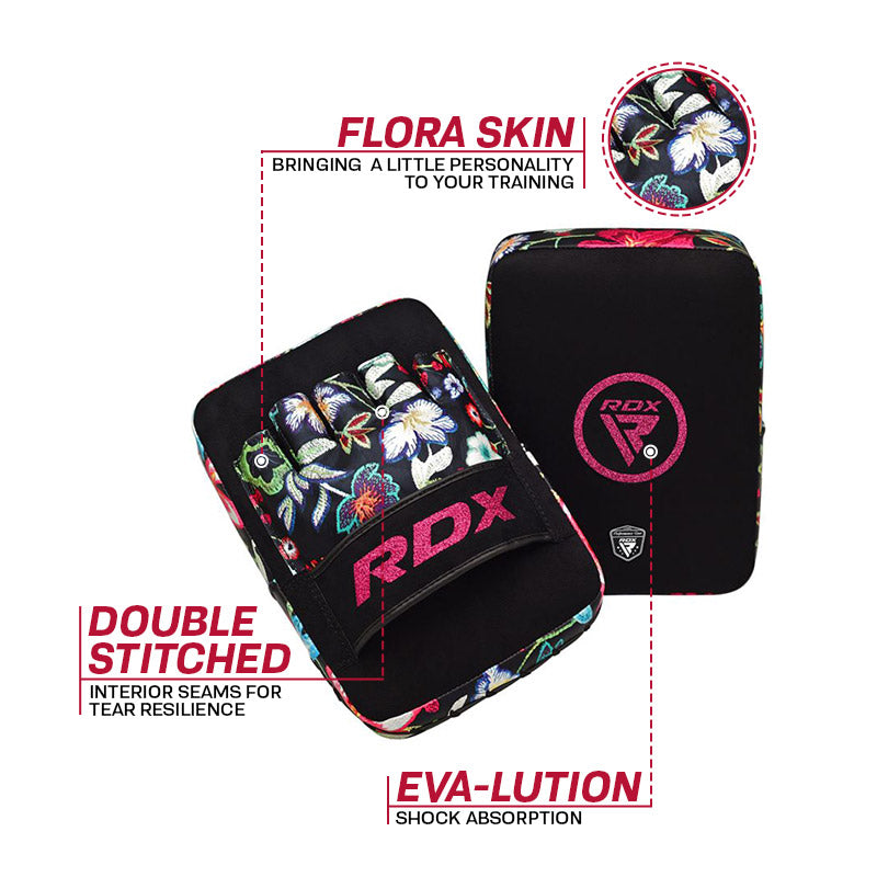 RDX FL3 Patas De Urso Boxe Preto Couro vegano