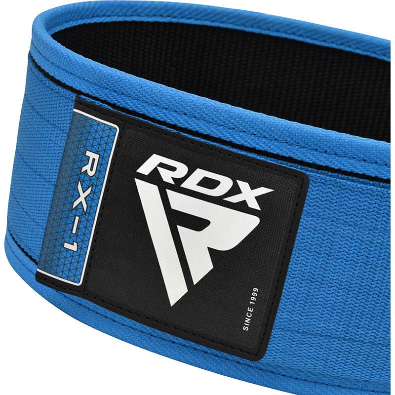 RDX RX1 Weight Lifting Belt#color_blue