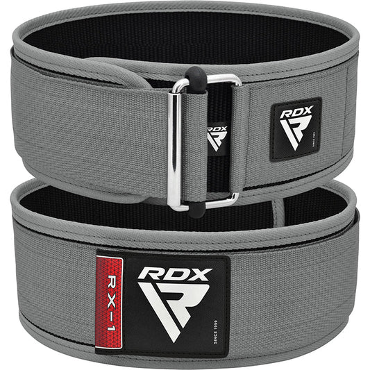 RDX RX1 Weight Lifting Belt#color_grey