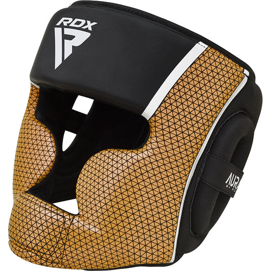 RDX HEAD GUARD AURA PLUS T-17#color_golden