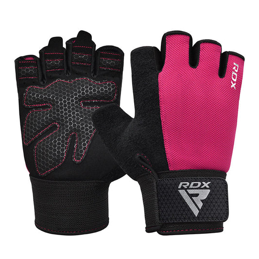 RDX weight lifting 8 Figure Strap#color_pink
