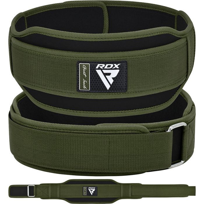 RDX RX5 Weightlifting Belt#color_army-green