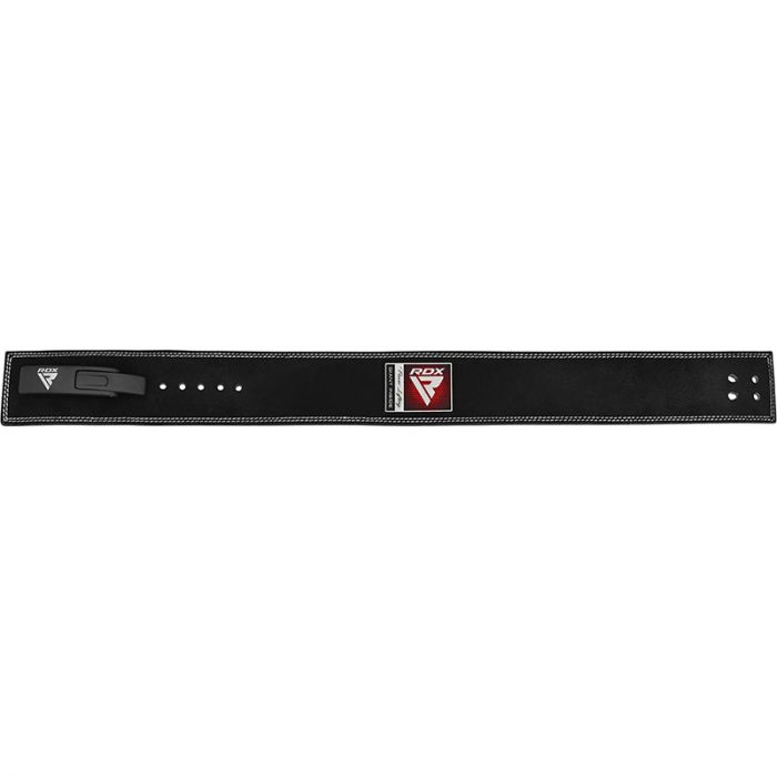 RDX 10mm Leather Powerlifting Belt#color_black