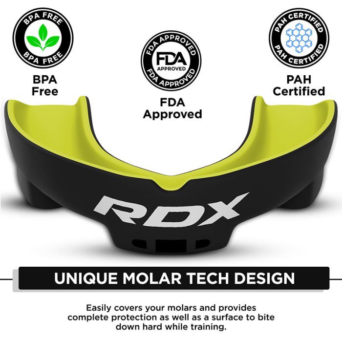 RDX 3w Mouth Guard#color_blackgreen
