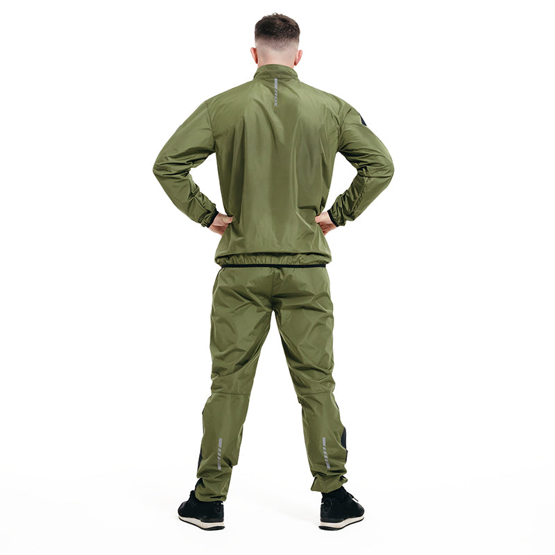 RDX C1 Weight Loss Sauna Suit #color_army-green