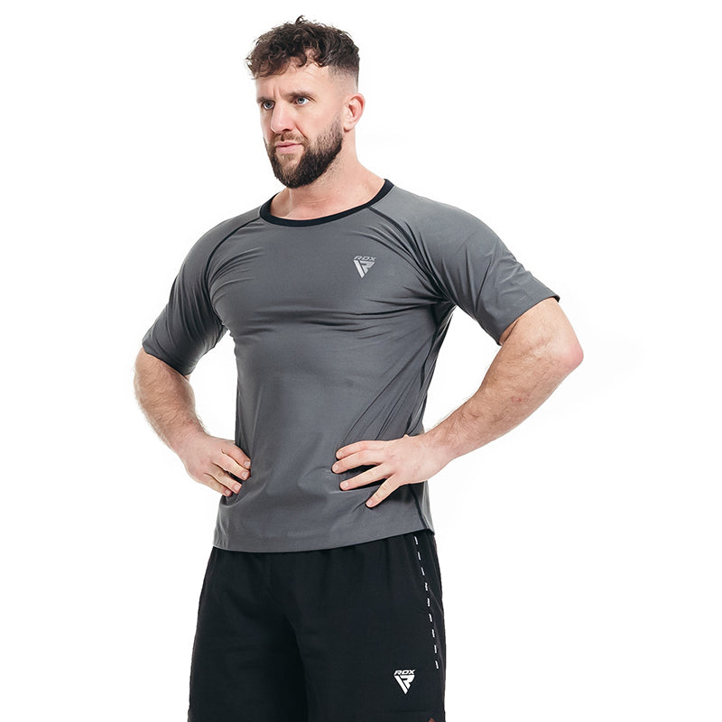 RDX M1 SWEAT T-SHIRT MEN#color_grey