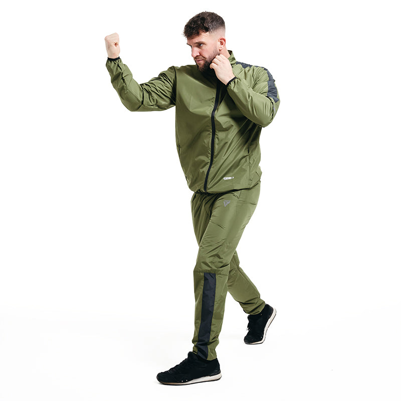 RDX C1 Weight Loss Sauna Suit #color_army-green