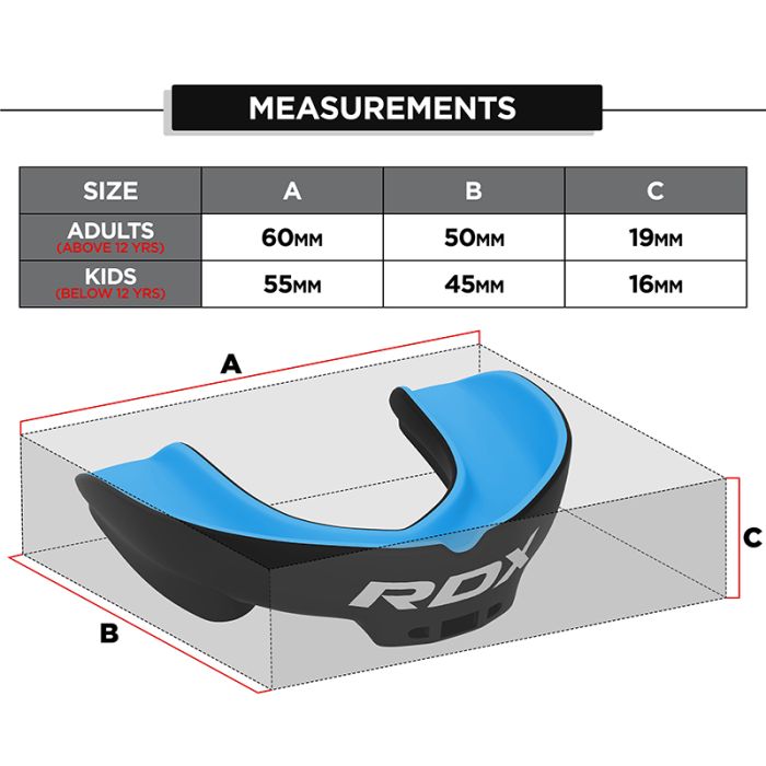 RDX 3w Mouth Guard#color_blue