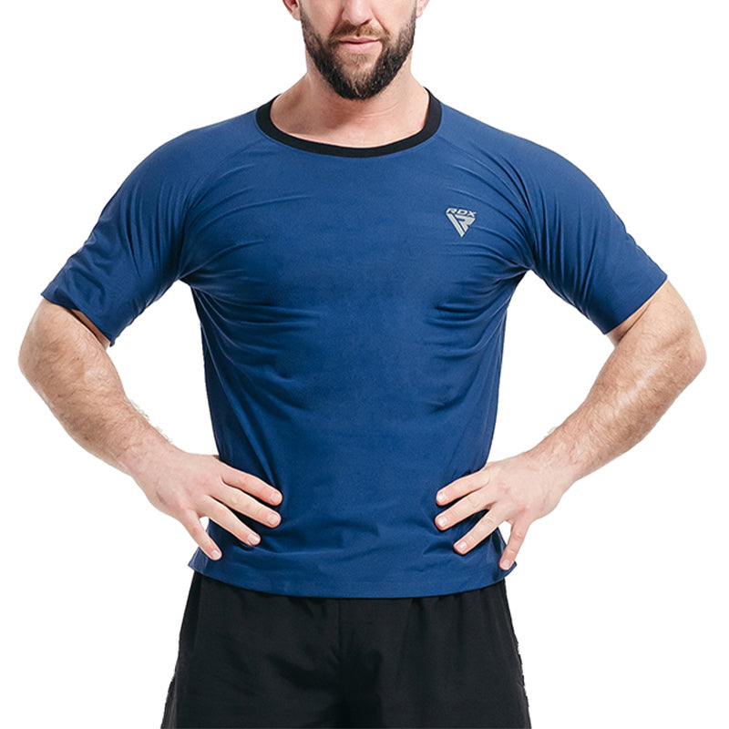 RDX M1 SWEAT T-SHIRT MEN#color_blue