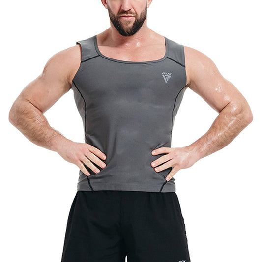 RDX M1 Men Sweat Vest Without Zipper REACH OEKO TEX 100 Certified#color_grey