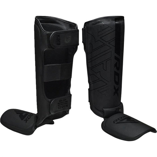 RDX F6 KARA MMA Shin Instep Guards#color_black