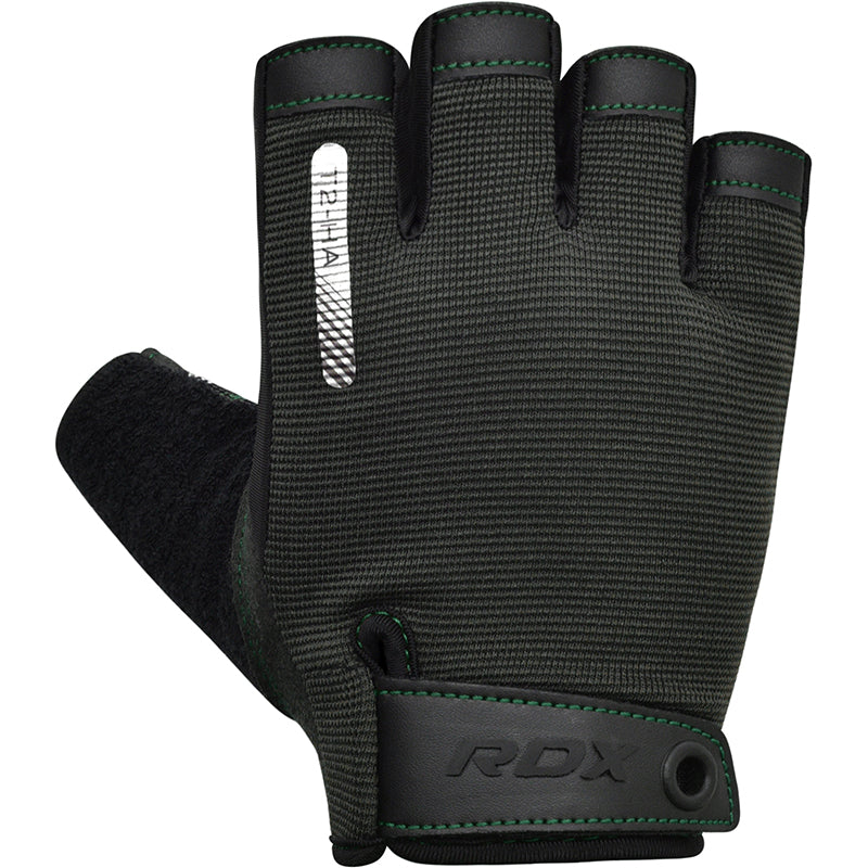 RDX T2 Weightlifting Gloves#color_army-green