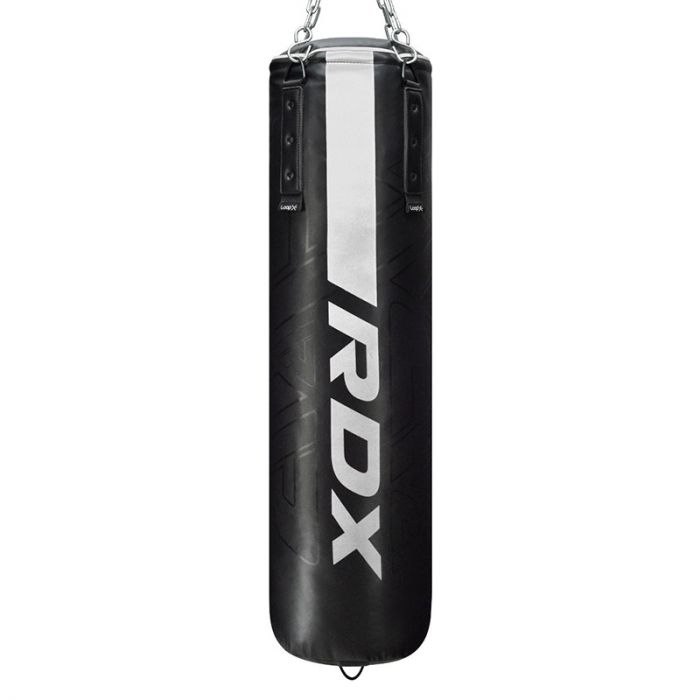 RDX F6 KARA 4ft/5ft Punch Bag & Bag Gloves#color_white