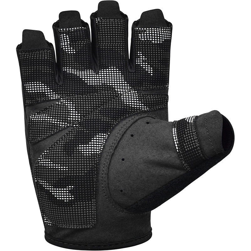 RDX T2 Weightlifting Gloves#color_black