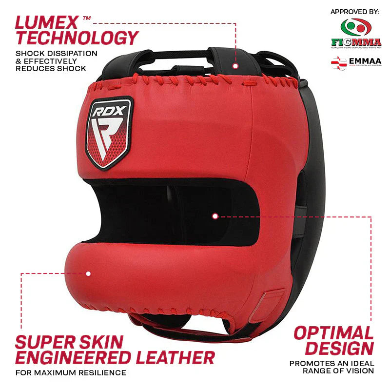 RDX APEX – Cască Box cu Protecție Nas | Box & MMA