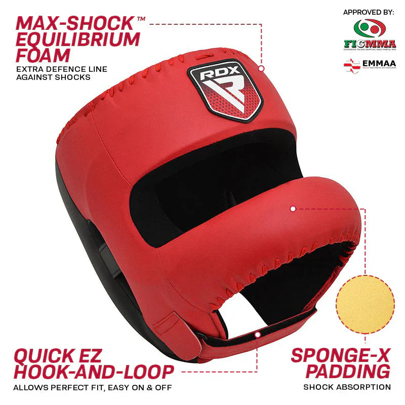 RDX APEX – Cască Box cu Protecție Nas | Box & MMA