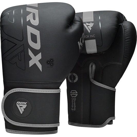 RDX F6 Kara Kids Boxing Gloves 6oz#color_silver
