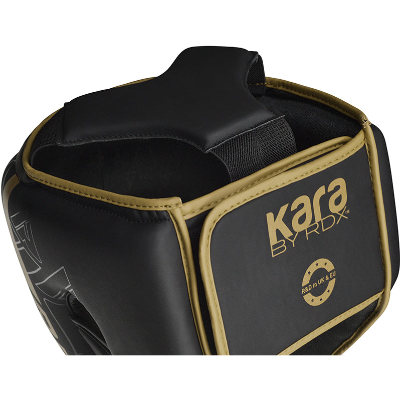 RDX F6 KARA Head Guard Black#color_golden