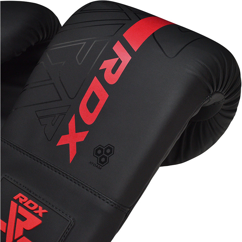 RDX F6 KARA Bag Gloves 4oz Black#color_red