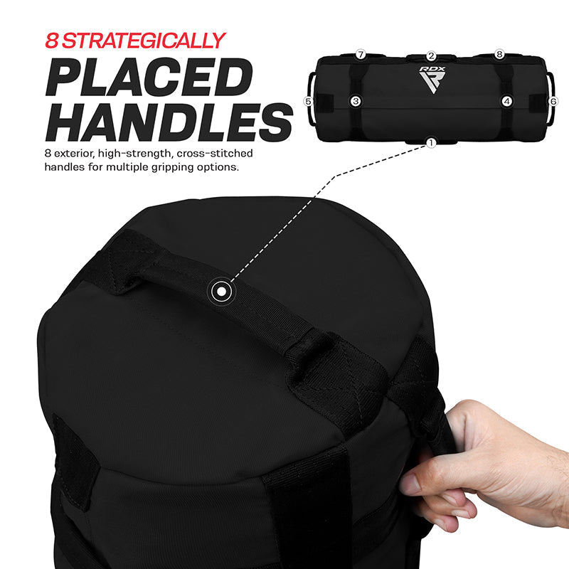 RDX F6 6FT KARA FREE-STANDING PUNCH BAG WITH MITTS SET Black#color_black