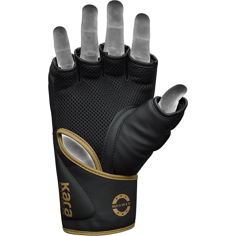 RDX F6 KARA MMA Grappling Gloves#color_golden