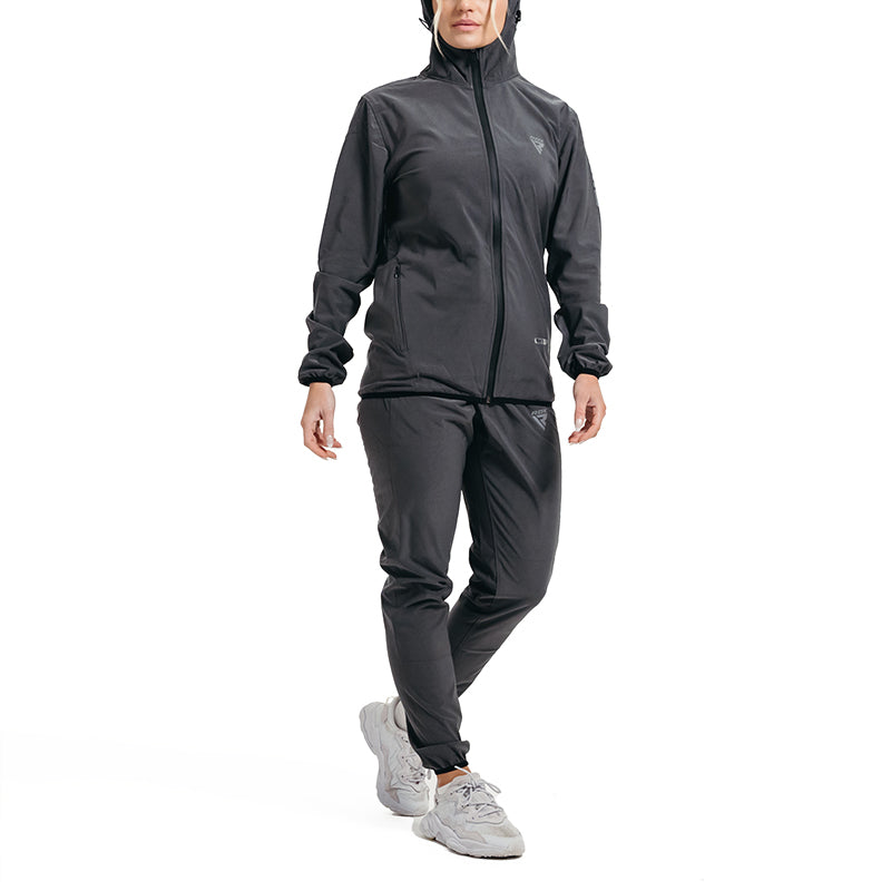 RDX H2 Weight women Loss Sauna Suit#color_grey