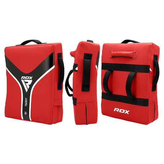 POWERFUL, SECURE, & PRECISE KICKS WITH T-17 KICK SHIELD#color_redblack