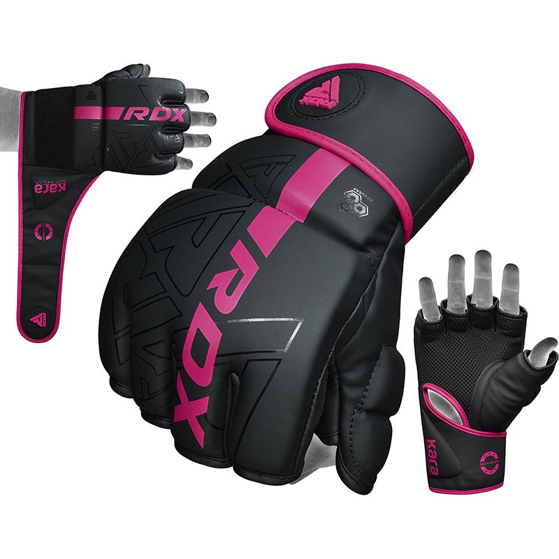 RDX F6 KARA MMA Grappling Gloves#color_pink