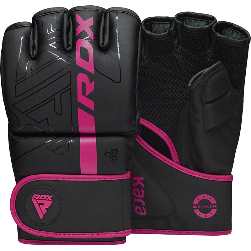 RDX F6 KARA MMA Grappling Gloves#color_pink