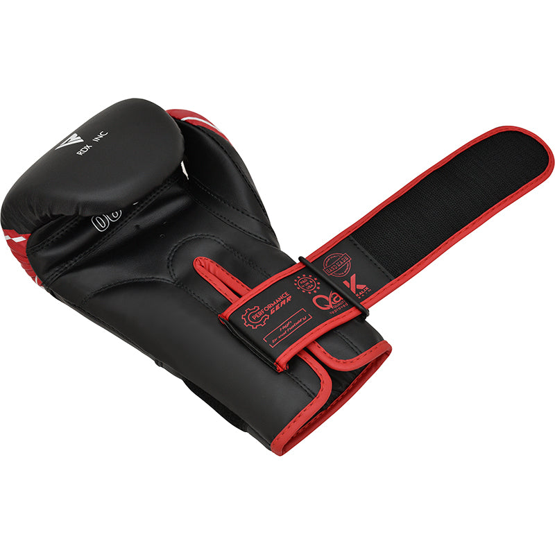 RDX J11 2ft Kids Training Punch Bag & Boxing Gloves Set#color_red