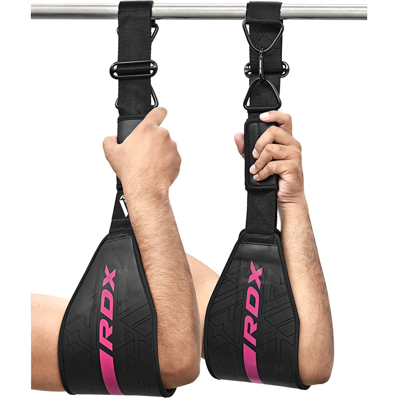 RDX F6 KARA Gym Workout Abs Straps#color_pink