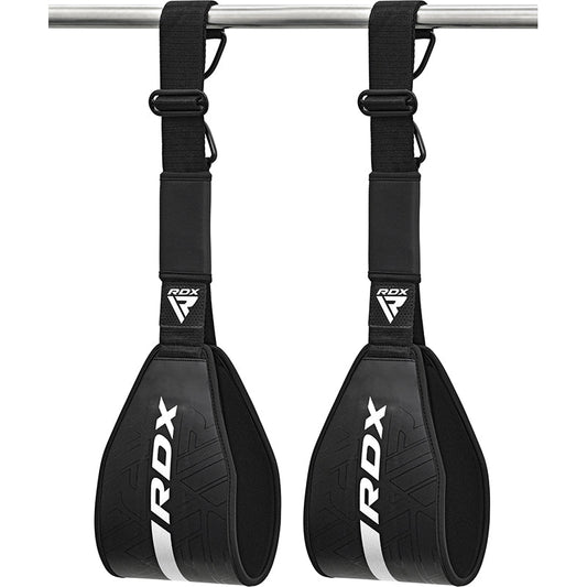 RDX F6 KARA Gym Workout Abs Straps#color_white