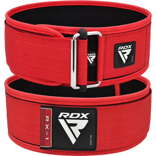 RDX RX1 Weight Lifting Belt#color_red