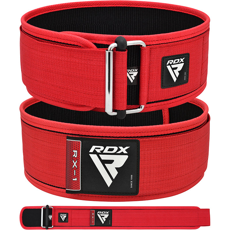 RDX RX1 Weight Lifting Belt#color_red